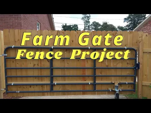 Farm Gate Privacy Fence