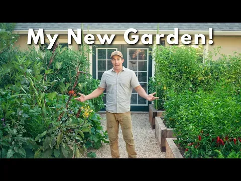 First Ever Tour of My New Garden