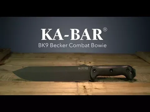 KA-BAR Becker BK9 Combat Bowie