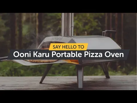 Say Hello to Ooni Karu - Wood and Charcoal-Fired Portable Pizza Oven!
