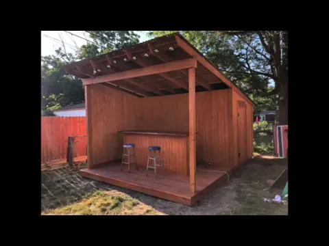 Build video for my backyard bar