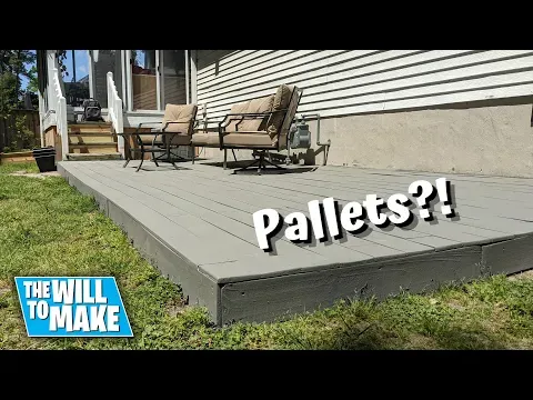 Budget-Friendly DIY Platform Deck: Building with Pallets and Fence Pickets