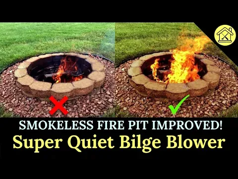 🔥 Smokeless Fire Pit IMPROVED! 🔥