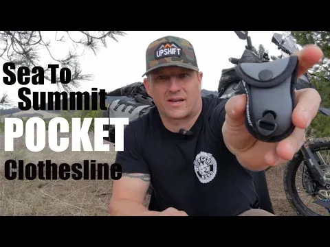 Sea to Summit Pocket Clothesline. The piece of gear you didn't know you had to have!