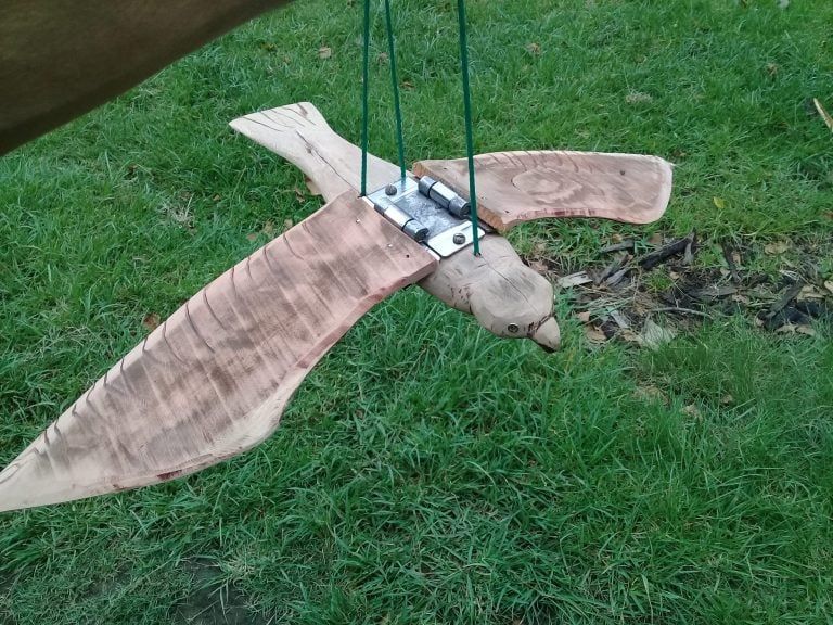 How to Make a Wooden Decoy Bird to Protect Your Garden