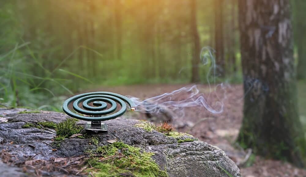 mosquito coil smoke insect repellent
