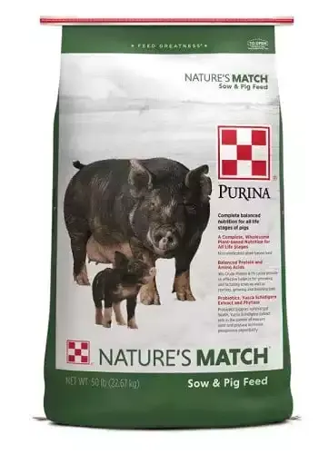 Nature's Match Purina Sow & Pig Complete Feed