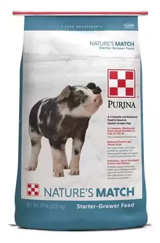 Nature's Match Purina Pig Starter-Grower Feed