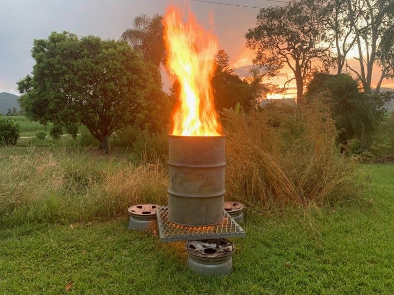 How to Make a Burn Barrel [a Backyard Incinerator Tutorial]