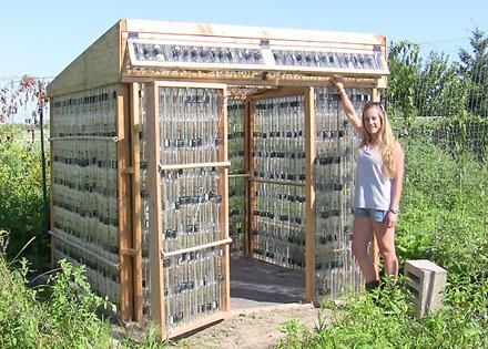 plastic bottle greenhouse umich