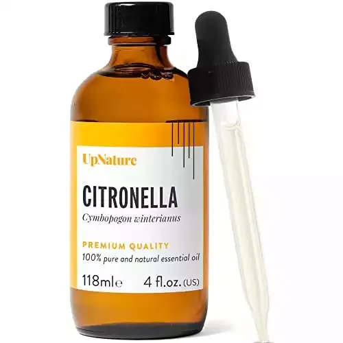 UpNature Citronella Essential Oil - 100% Natural & Pure 4oz