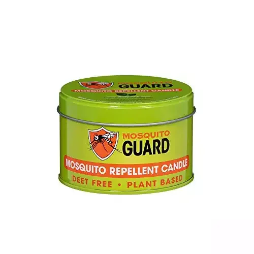 Mosquito Guard Repellent Candle - 12 Ounces, No DEET