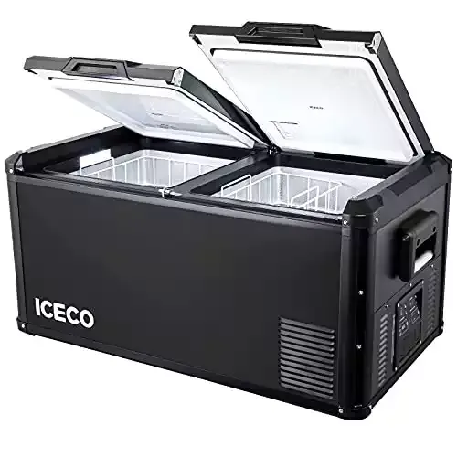 ICECO VL90 ProD Upgraded 90L Portable Car Refrigerator