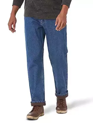 Wrangler Authentics Men's Fleece Lined Five Pocket Jean