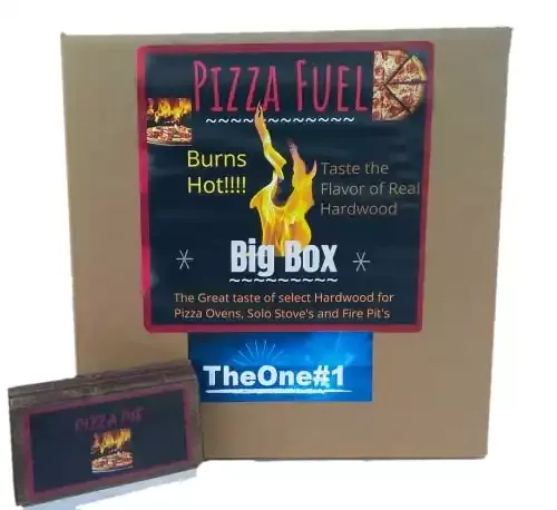 Pizza Oven Wood Hardwood pizza fuel kiln dried wood for Pizza Oven or Outdoor Stoves (6 Inch size 12x12x8)