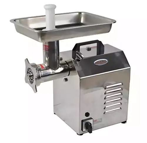 Hakka Brothers TC Series Commercial Stainless Steel Electric Meat Grinders (TC8)