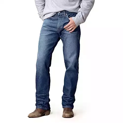Levi's Men's Western Fit Jeans, Stone Lonesome - Stretch Fit