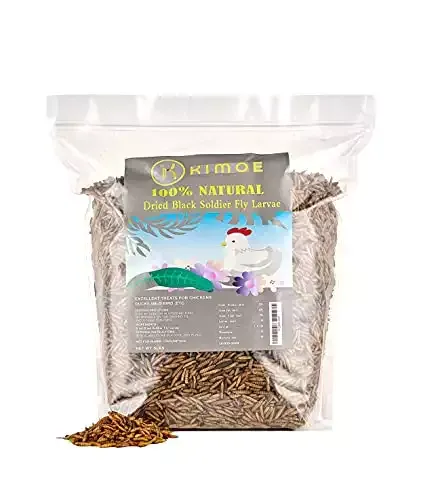 Non-GMO Fly Larvae for Chickens and Wild Birds