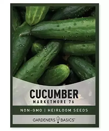 Marketmore 76 Cucumber Seeds | Gardeners Basics