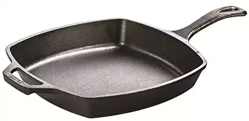 Cast Iron Square Skillet 10.5-Inches | Lodge