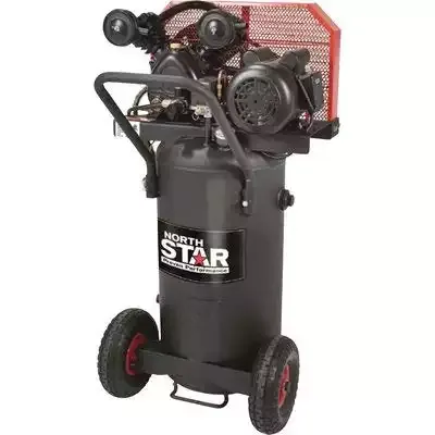 NorthStar 2HP Single-Stage Vertical Portable Electric Air Compressor - 20-Gallon, 5.0 CFM