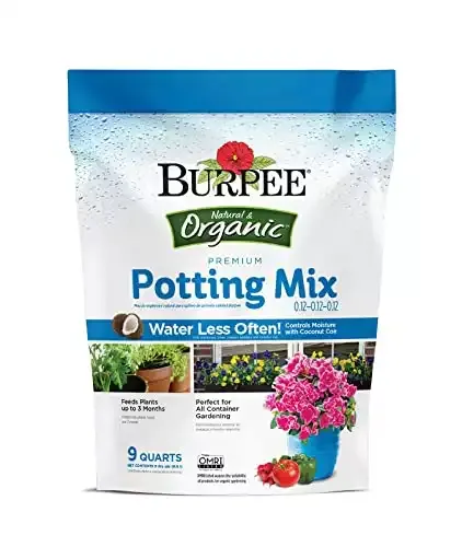 Premium Organic Potting Natural Soil Mix Food | Burpee