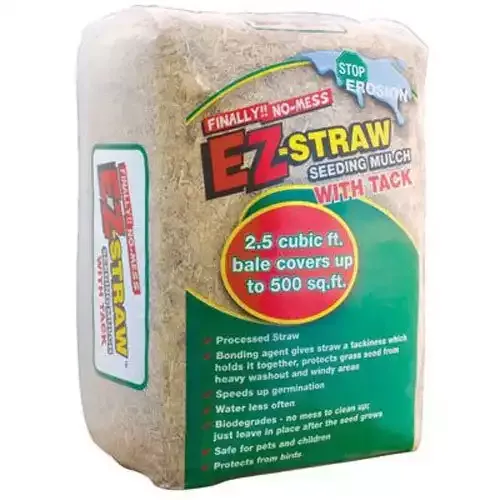 Organic EZ-Straw Seeding Mulch With Tack