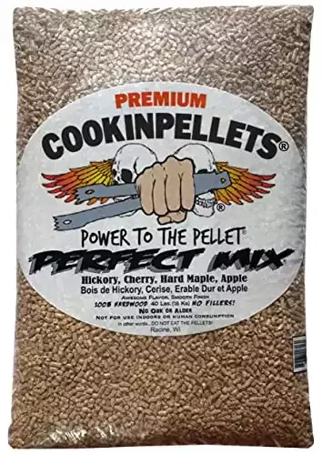 CookinPellets 40PM Perfect Mix, 1 Pack, Brown