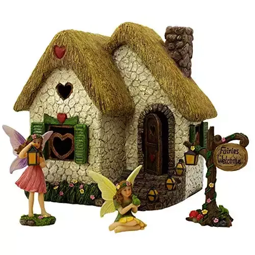 Fairy Garden House Kit - Fairy Garden Fairies