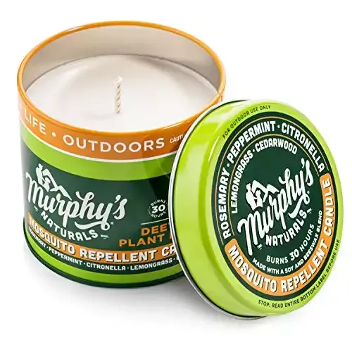 Murphy’s Naturals Mosquito Repellent Candle | DEET Free