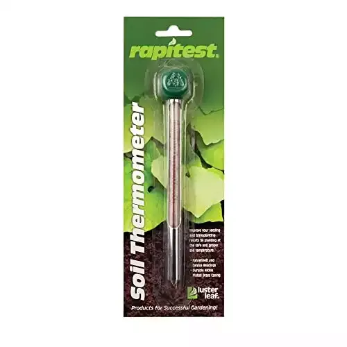 Luster Leaf 1618 16049 Soil Thermometer, 8 Inch