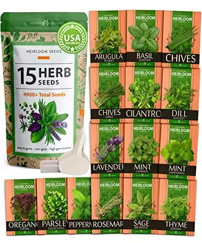 Culinary Herbs Seed Vault | Home Grown