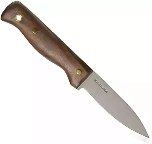 Condor Tool & Knife, Bushlore Camp Knife, 4-5/16in Blade, Hardwood Handle with Sheath