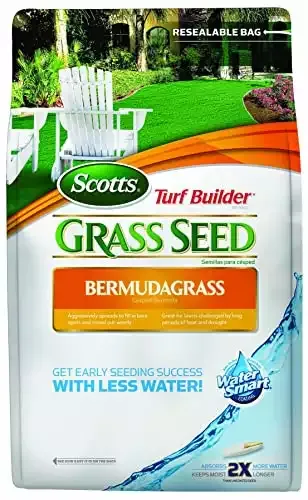 Scotts 18250 Turf Builder Bermuda Grass Seed Mix Bag, 1-Pound