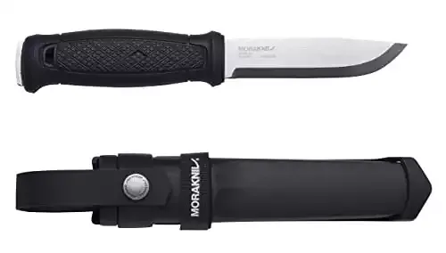 Morakniv Garberg Full Tang Fixed Blade Knife with Sandvik Stainless Steel Blade, 4.3-Inch