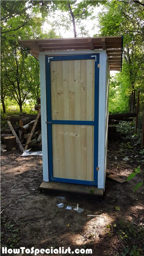 modern diy outhouse plan