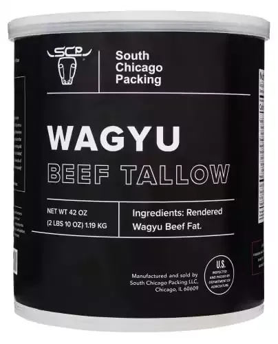 Wagyu Beef Tallow, 42 Ounces | South Chicago Packing