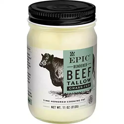 Beef Tallow, Grass-Fed, Keto Friendly | Epic