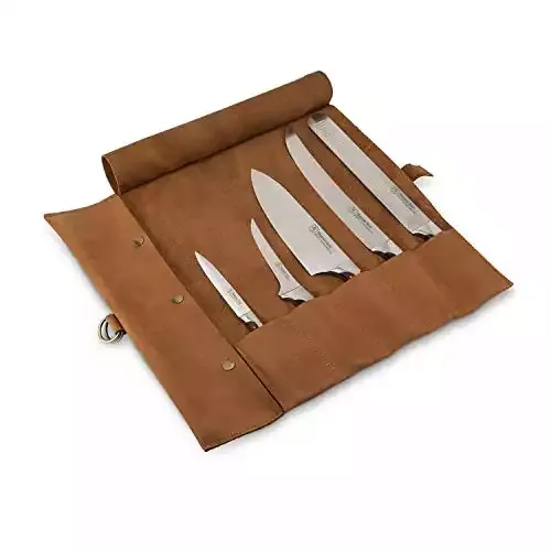 Barbecue Knife Roll Set - Includes Five Essential BBQ Knives | Hammer Stahl