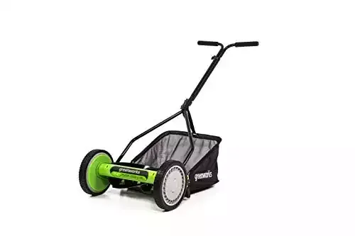 14-Inch Reel Lawn Mower RM1400 | Greenworks