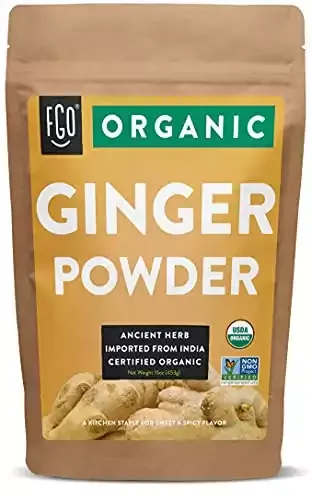 Organic Ginger Powder  | 16oz/453g (1lb)
