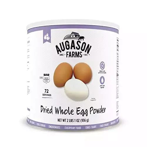 Augason Farms Dried Whole Egg 2 lbs / 1 oz