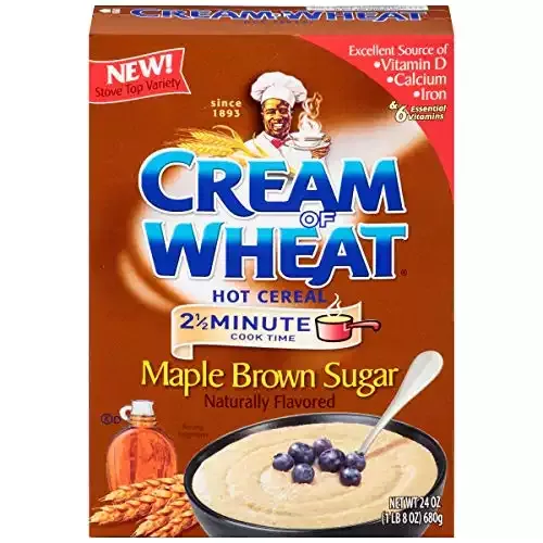 Cream of Wheat Maple Brown Sugar - 24 Ounce (Pack of 12)