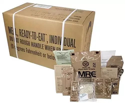 Genuine U.S. Military Surplus Ready to Eat Meals (12 Packs) | MRE