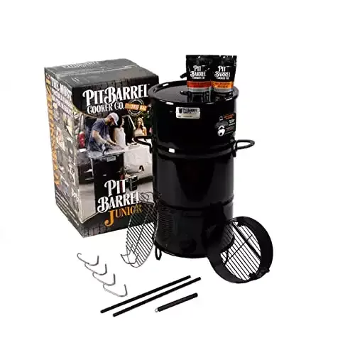 Pit Barrel Cooker Junior Package - 14 Inch Drum Smoker