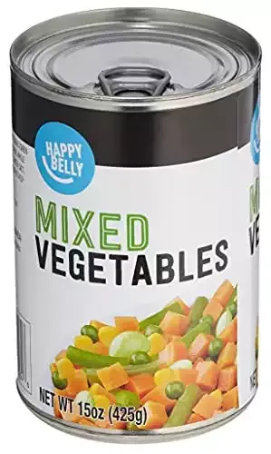 Happy Belly Mixed Vegetables | 15 oz. | Amazon Brand