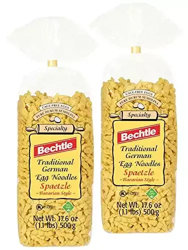 Bechtle Bavarian Style Spaetzle German Egg Noodles, 17.6 Ounce