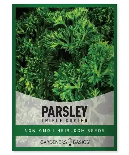 Curled Parsley Seeds | Gardener's Basics