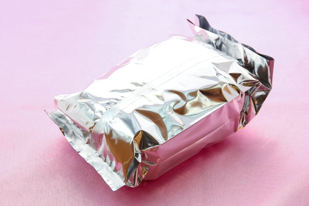 yummy breakfast snacks tucked tightly within mylar foil pouch