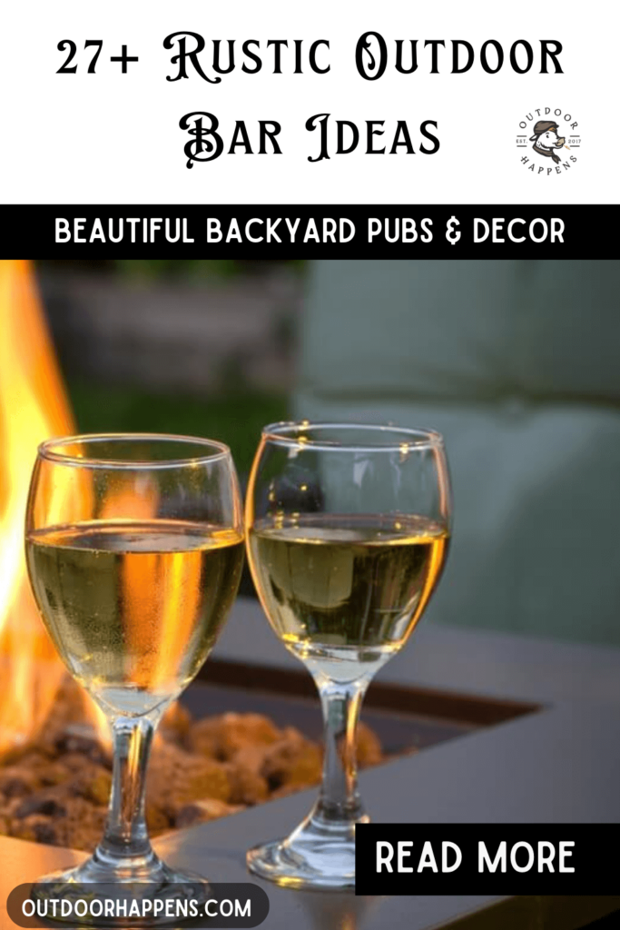 27 rustic outdoor bar ideas beautiful backyard pubs and decor.